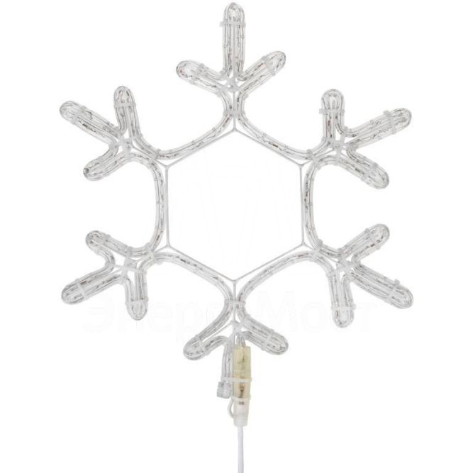Фигура светодиод. &amp;quot;Снежинка&amp;quot; 45х38см бел. 9Вт 220В IP44 NEON-NIGHT 501-212-1
