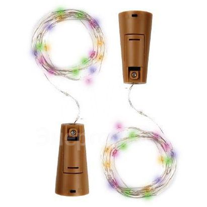 Гирлянда &amp;quot;Пробки&amp;quot; DC-G04-20MS2 20 RGB LED 3х(LR44/LR1154/AG13/G13) в компл. (уп.2шт) ФАZА 5059689