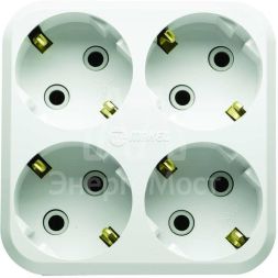 Разветвитель 4-м с заземл. (NEW) Makel 10001205