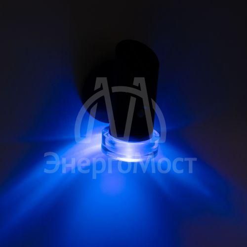 Подсветка фасадная ERAFS012-04 Элегант на солнечной батарее с датчиком движения RGB 10 LED 11.5х10х16см ЭРА Б0057595