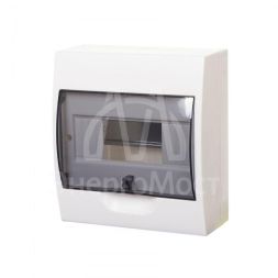 Бокс ОП EASY9 навесн. с прозр. дверью 1ряд 8мод. SchE EZ9E108S2SRU