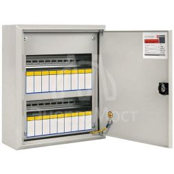 Щит ЩРН-18 (з) IP31 пласт. замок EKF mb21-18n