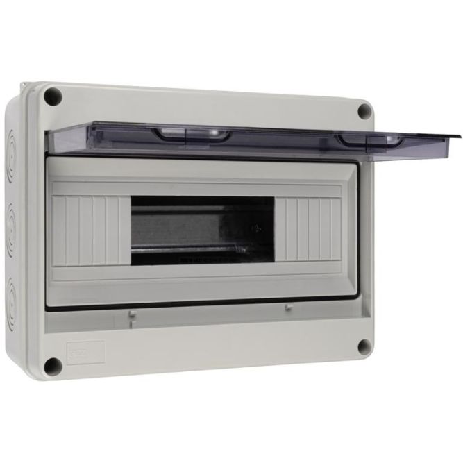 Бокс модульный накладной PDB/W 4012 GR (ЩРН-ПГ-12) IP65 пластик. Pro JazzWay 5072084