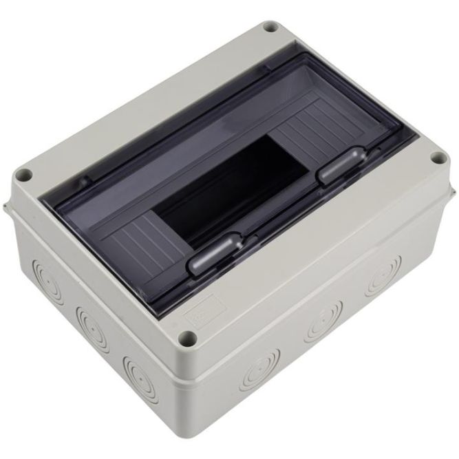 Бокс модульный накладной PDB/W 4012 GR (ЩРН-ПГ-12) IP65 пластик. Pro JazzWay 5072084