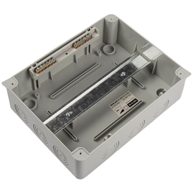 Бокс модульный накладной PDB/W 4012 GR (ЩРН-ПГ-12) IP65 пластик. Pro JazzWay 5072084