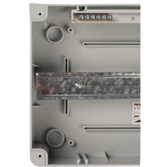 Бокс модульный накладной PDB/W 4012 GR (ЩРН-ПГ-12) IP65 пластик. Pro JazzWay 5072084