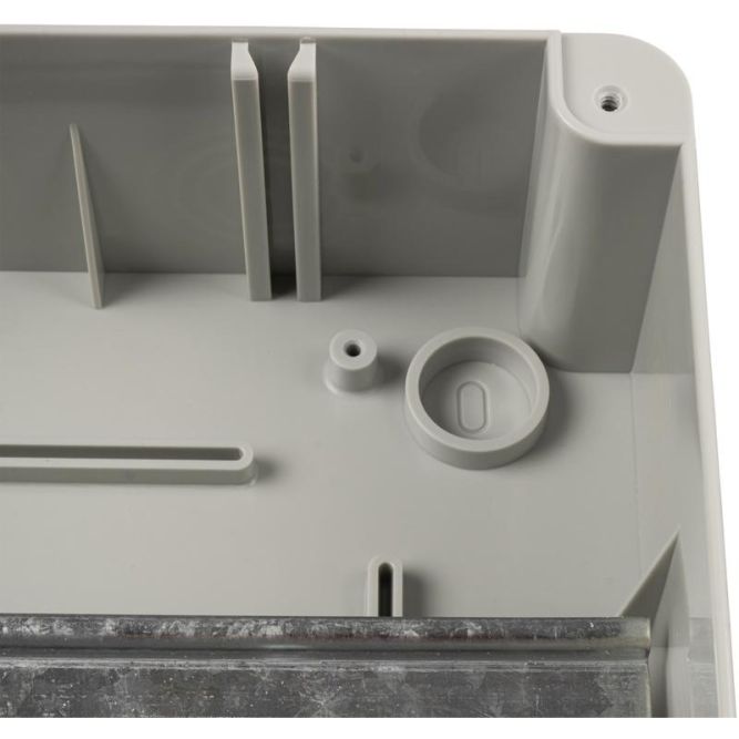 Бокс модульный накладной PDB/W 4012 GR (ЩРН-ПГ-12) IP65 пластик. Pro JazzWay 5072084