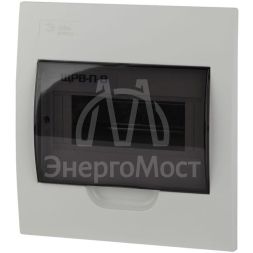 Бокс ЩРВ-П-8 мод. встраив. пластик IP41 SIMPLE NO-box_simple-plastic_8_flush ЭРА Б0041511