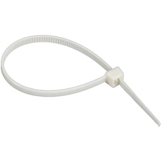 Хомут 3.6х150мм P6.6 самозатухающий бел. (уп.100шт) IEK UHH90-D036-150-100-K01