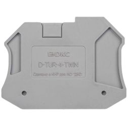 Изолятор торцевой для клемм TUR-2.5-TWIN (уп.100шт) DKC D-TUR-2.5-TWIN