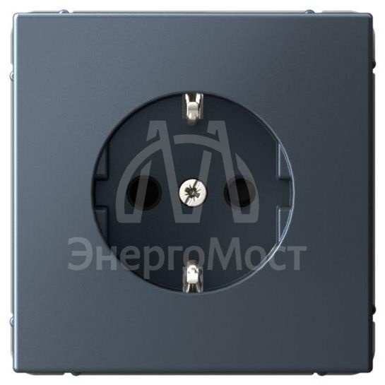 Розетка ArtGallery 16А с заземл. со шторками быстрозажим. клем. механизм грифель SE GAL000745S