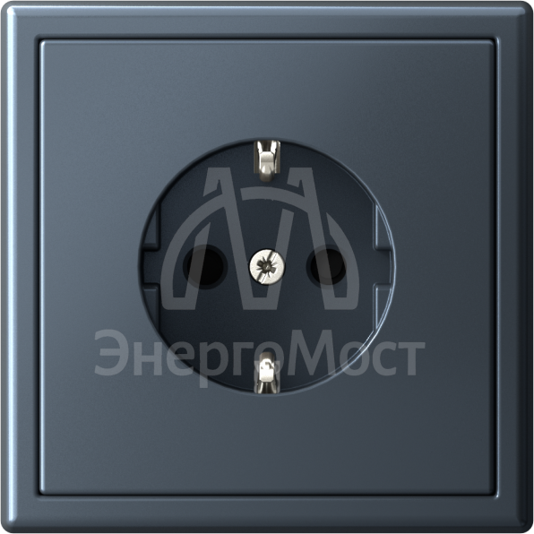 Розетка ArtGallery 16А с заземл. со шторками быстрозажим. клем. механизм грифель SE GAL000745S