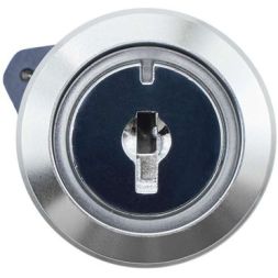 Головка переключателя с ключом на 3 положения с возвратом стандартная ручка алюм. черн. DKC M22S-KM3A