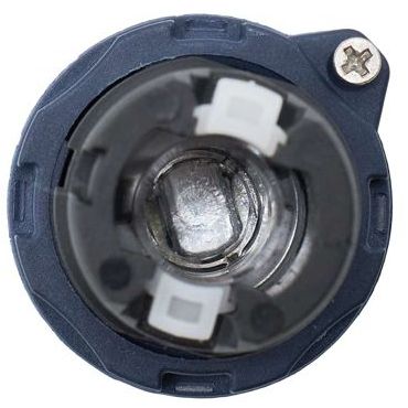 Головка переключателя с ключом на 3 положения с возвратом стандартная ручка алюм. черн. DKC M22S-KM3A