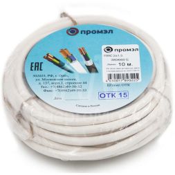 Провод ПВС 2х1.5 Б (бухта 10м) (шт) Промэл 13321490