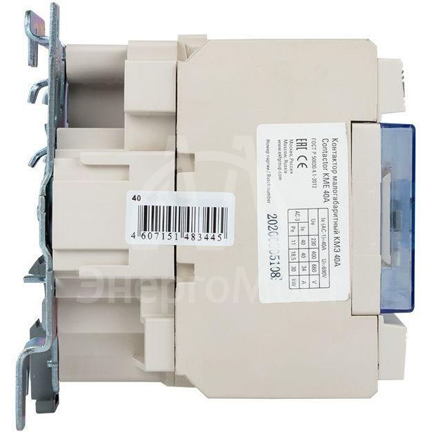 Контактор КМЭ 40А 220В NO+NC EKF ctr-s-40-220