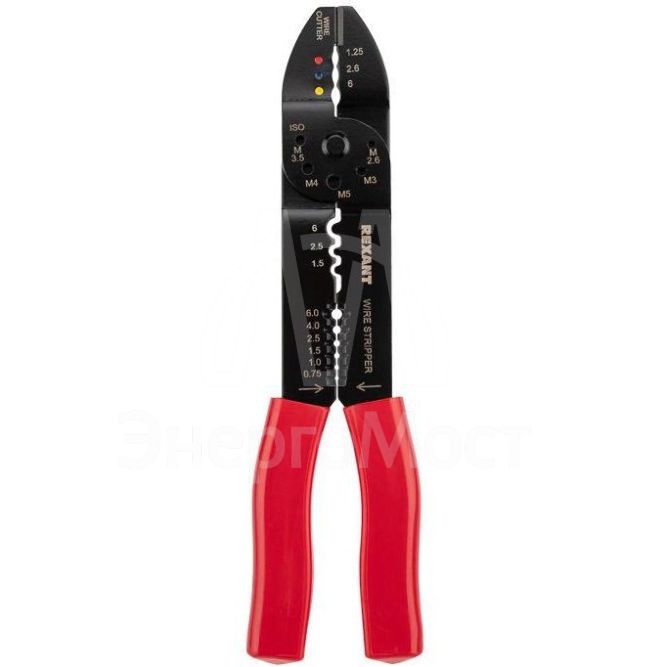 Кримпер для обжима након. и зачистки (HT-204 TL-204) Rexant 12-3033