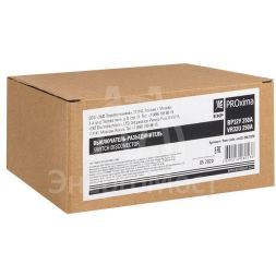 Выключатель-разъединитель ВР32У-35B31250 250А 1 напр. с дугогасит. камерами съемная лев./прав. рукоятка MAXima EKF uvr32-35b31250