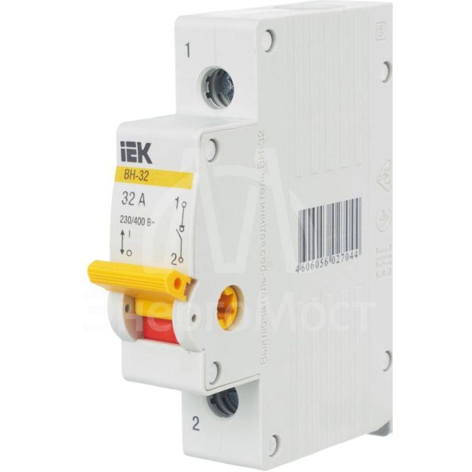 Выключатель нагрузки ВН-32 32А/1П IEK MNV10-1-032