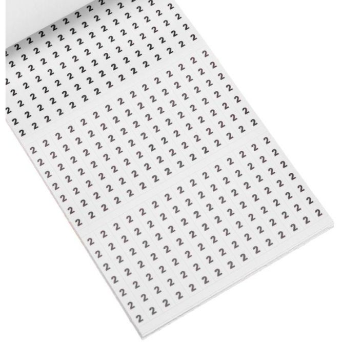 Маркеры самоклеящиеся МС-1 от 0 до 9 Rexant 07-6201