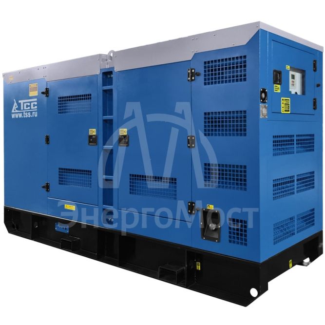 Дизельный генератор ТСС АД-200С-Т400  в шумозащитном кожухе с АВР