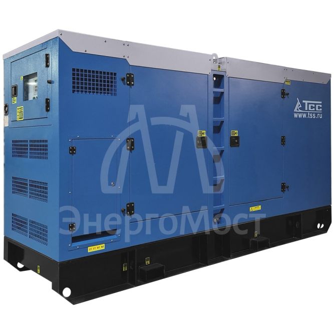 Дизельный генератор ТСС АД-200С-Т400  в шумозащитном кожухе с АВР