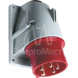 Вилка эл. каб. 32А 3P+N+E IP44 для монтажа на поверхности ABB 2CMA193331R1000