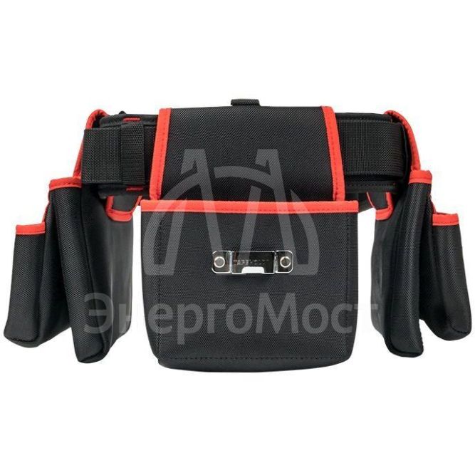 Сумка-пояс двухсекционная усиленная с двухшпеньковым ремнем С-12 Master EKF c-12
