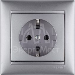 Рамка 1-м Valena алюм. Leg 770151