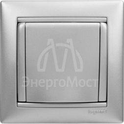 Рамка 1-м Valena алюм. Leg 770151