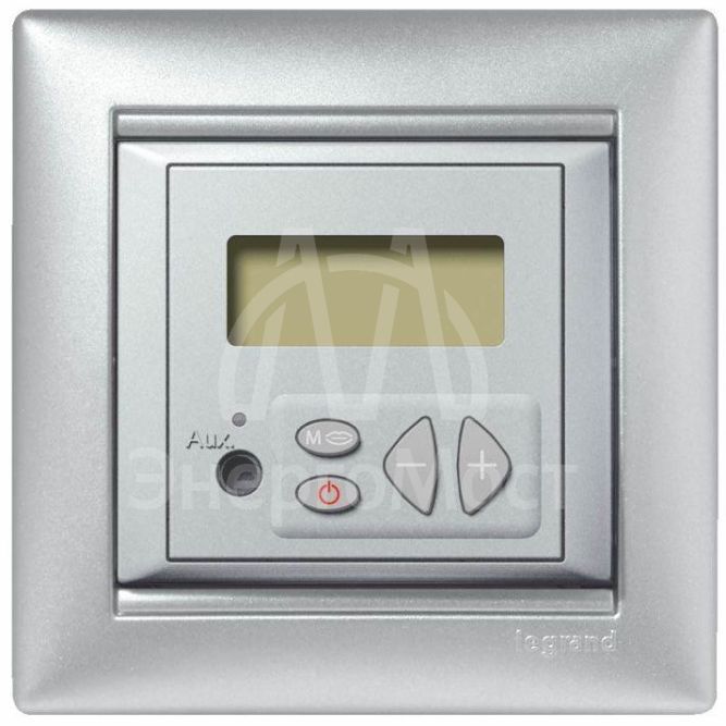 Рамка 1-м Valena алюм. Leg 770151