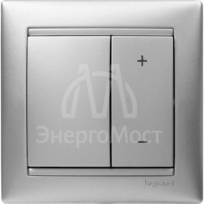 Рамка 1-м Valena алюм. Leg 770151