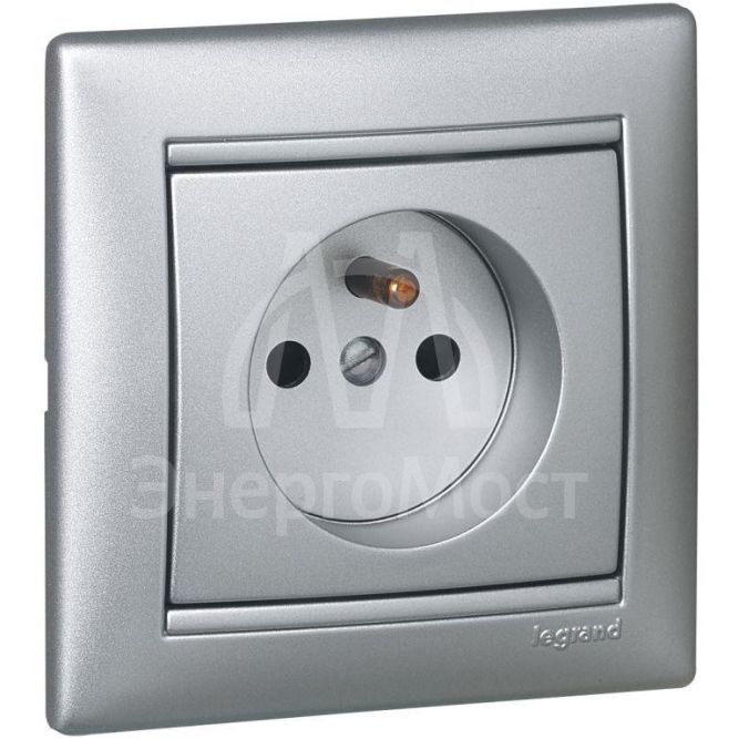 Рамка 1-м Valena алюм. Leg 770151