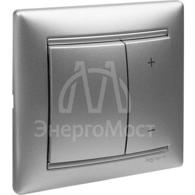 Рамка 1-м Valena алюм. Leg 770151