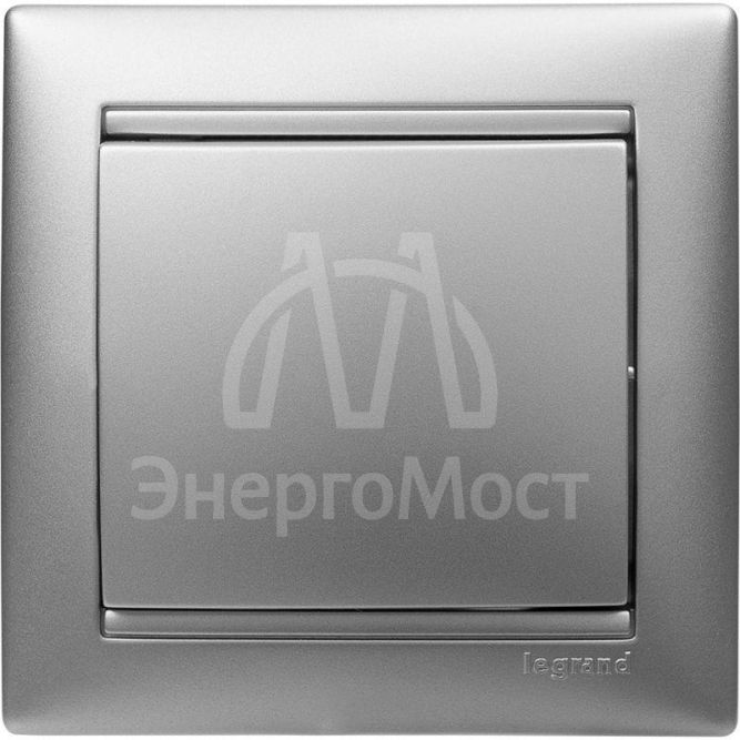 Рамка 1-м Valena алюм. Leg 770151