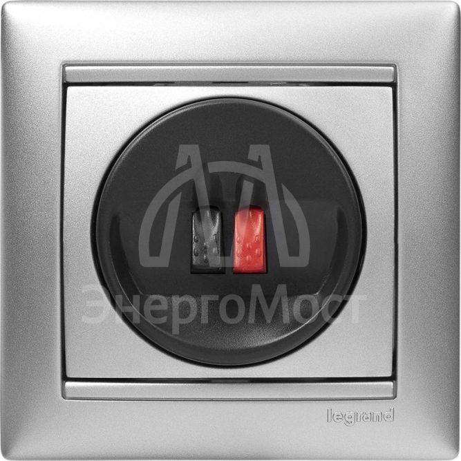 Рамка 1-м Valena алюм. Leg 770151