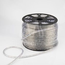 Шнур светодиодный Дюралайт фиксинг круглый 13мм 30Led/м 2Вт/м 220В IP54 тепл. бел. (уп.100м) NEON-NIGHT 121-126-6