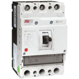 Выключатель автоматический 3п 100А 35кА AV POWER-1/3 TR AVERES EKF mccb-13-100-TR-av