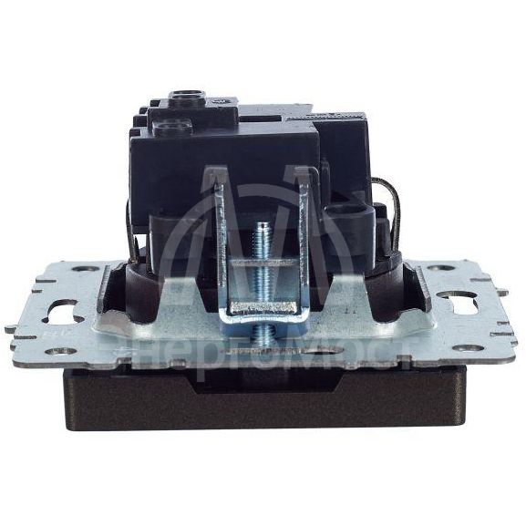 Розетка 1-м СП BRITE РС14-1-0-БрТБ 16А с заземл. защ. шторки бронза IEK BR-R14-16-K45