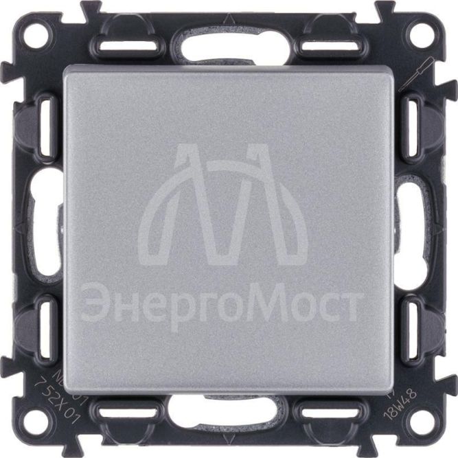 Механизм выключателя 1-кл. СП Valena Life 10А IP20 250В 10AX с лиц. панелью безвинт. зажимы алюм. Leg 752601