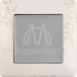 Механизм выключателя 1-кл. СП Valena Life 10А IP20 250В 10AX с лиц. панелью безвинт. зажимы алюм. Leg 752601