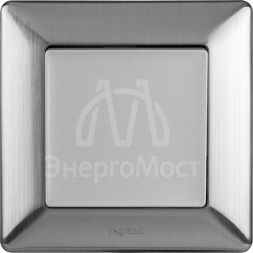 Механизм выключателя 1-кл. СП Valena Life 10А IP20 250В 10AX с лиц. панелью безвинт. зажимы алюм. Leg 752601