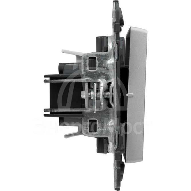 Механизм выключателя 1-кл. СП Valena Life 10А IP20 250В 10AX с лиц. панелью безвинт. зажимы алюм. Leg 752601