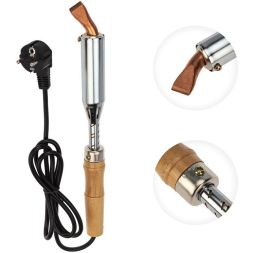 Паяльник ПД 220В 200Вт деревянная ручка Rexant 12-0211