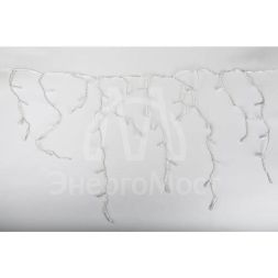 Гирлянда &amp;quot;Бахрома&amp;quot; OIC100LSE-W-T-I4 100 бел. светодиодов 2x0.56м 20нитей 24/56/32/48см соединяемая до 20шт уличная SHLights OIC100LSE-W-T-I4