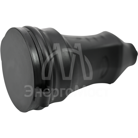 Розетка кабельная 2К+З MultiSet 16А/250В IP44 каучуковая черн. SE MST4002BK