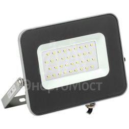 Прожектор СДО 07-30 LED 30Вт IP65 6500К сер. IEK LPDO701-30-K03
