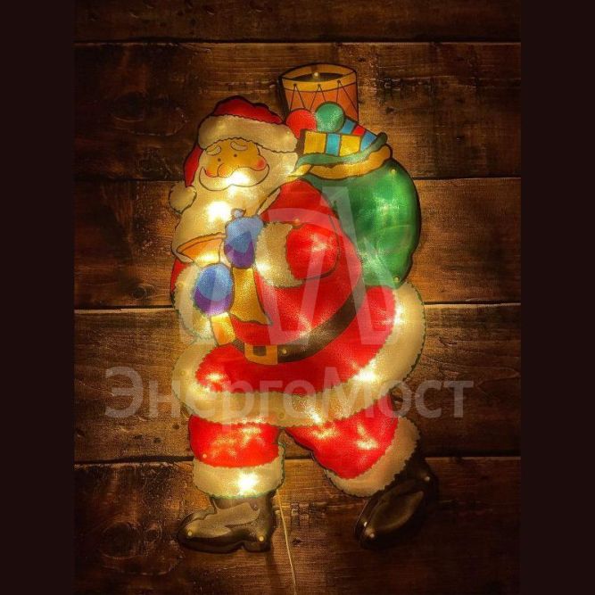 Фигура светодиодная &amp;quot;Дед Мороз&amp;quot; 20LED 220В IP44 ЭРА Б0041938