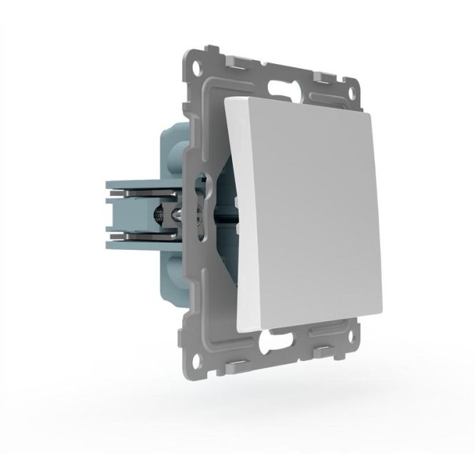 Переключатель 1-кл. СП Pixel IP44 механизм бел. TOKOV ELECTRIC TKE-PX-P1-C01-IP44