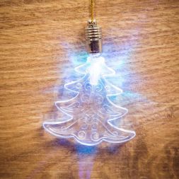 Фигура светодиодная подвесная &amp;quot;Елочка&amp;quot; 8х6см Neon-Night 501-095